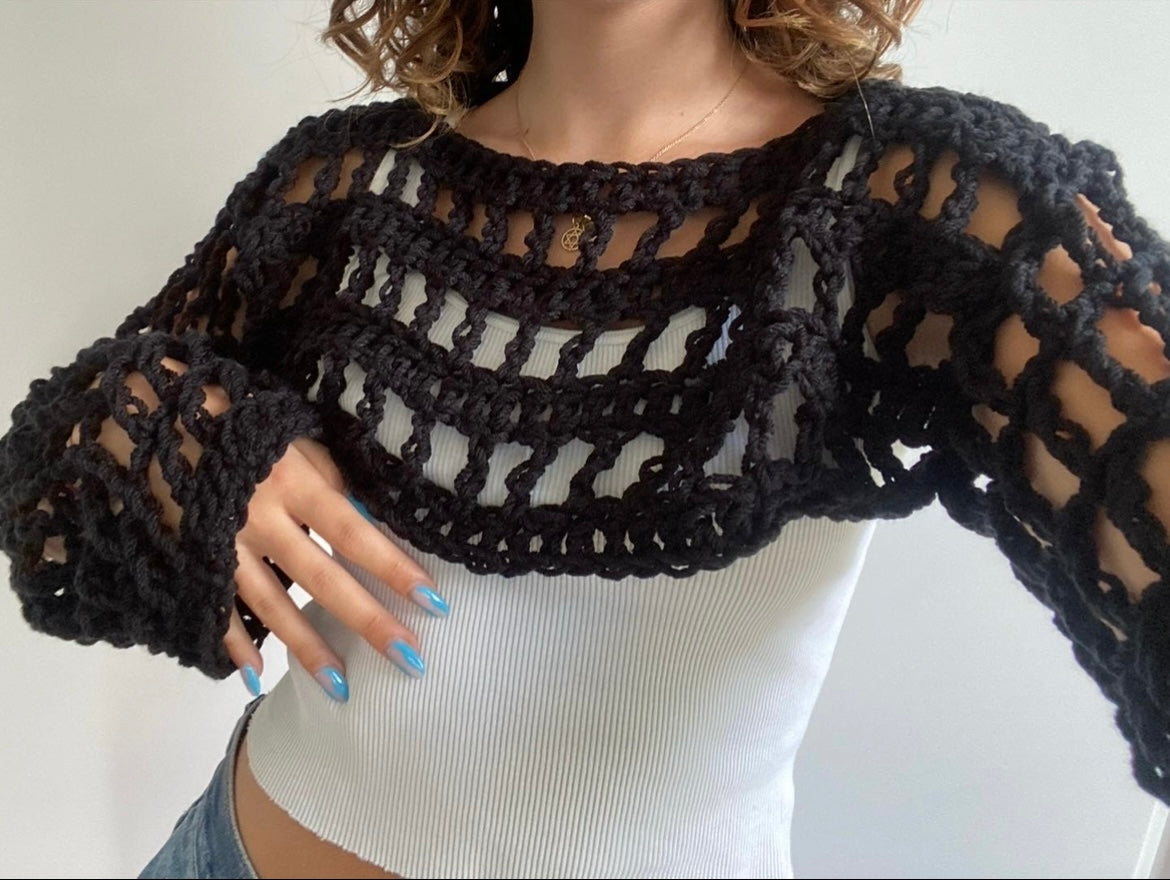 Mesh shrug