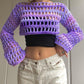 Crochet Mesh Jumper/Shrug Pattern (Digital Download)