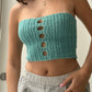 Crochet Tube Top with Cut Outs Pattern (Digital Download)