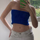 Crochet Tube Top with Cut Outs Pattern (Digital Download)